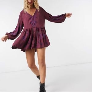 💜💜Free people Ariana Tunic 💜💜